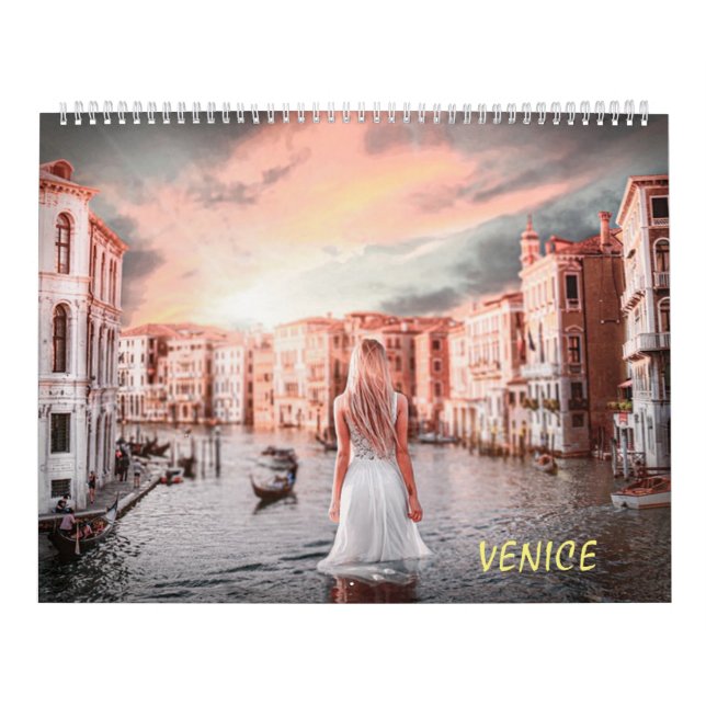 Blondie i Romantic Venedig Kalender (Omslag)