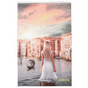 Blondie i Romantic Venedig Kalender