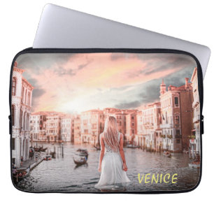 Blondie i Romantic Venedig Laptop Fodral