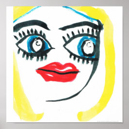 Blondie Print Poster