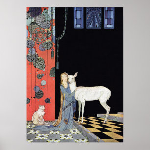 Blondine från Virginia Frances Sterrett Poster