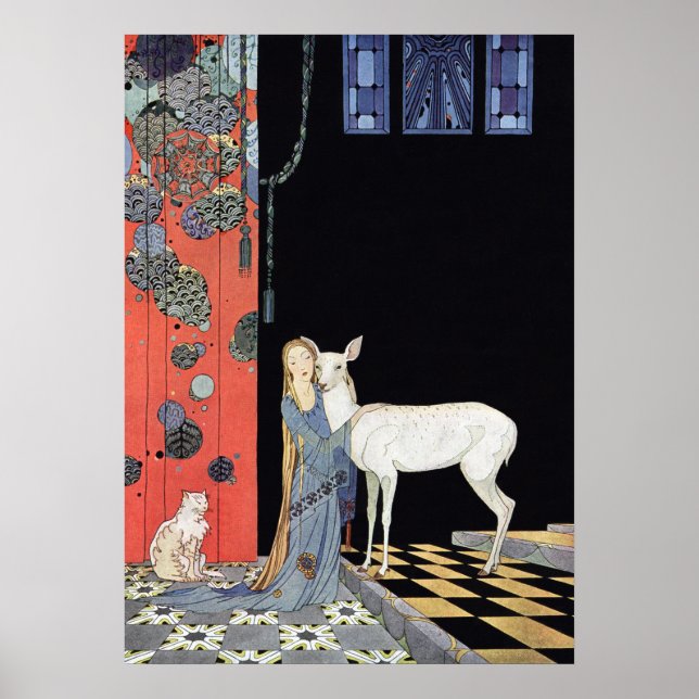 Blondine från Virginia Frances Sterrett Poster (Framsidan)