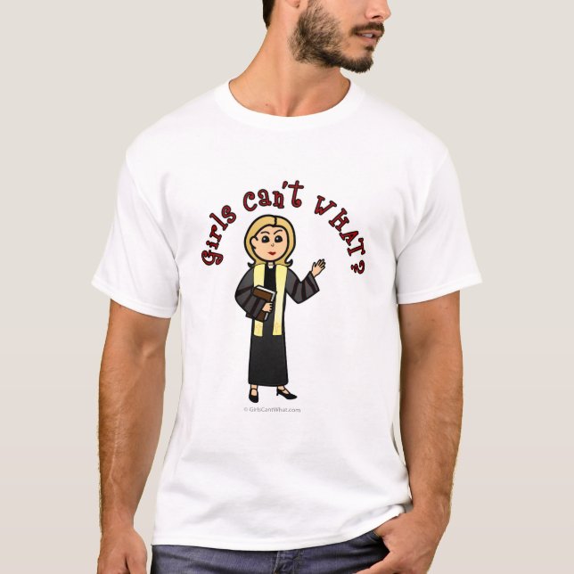 Bloning Preacher Girl T-shirt (Framsida)
