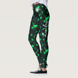 Blont & fattigt - "personifiera dessa" damasker leggings