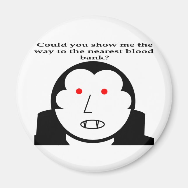 Blood Bank Magnet (Framsidan)