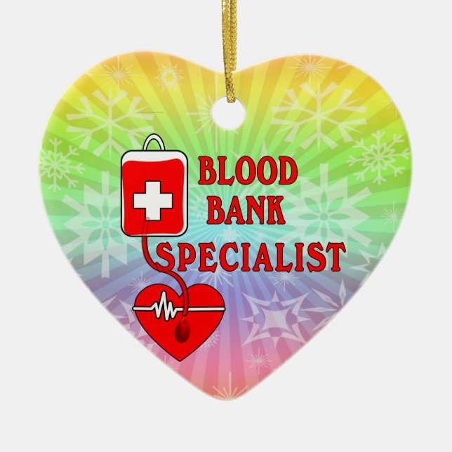 BLOOD BANK SPECIALIST JULGRANSPRYDNAD KERAMIK (Framsidan)