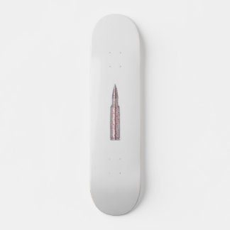 Blood Bullet Old School Skateboard Bräda 21,6 Cm