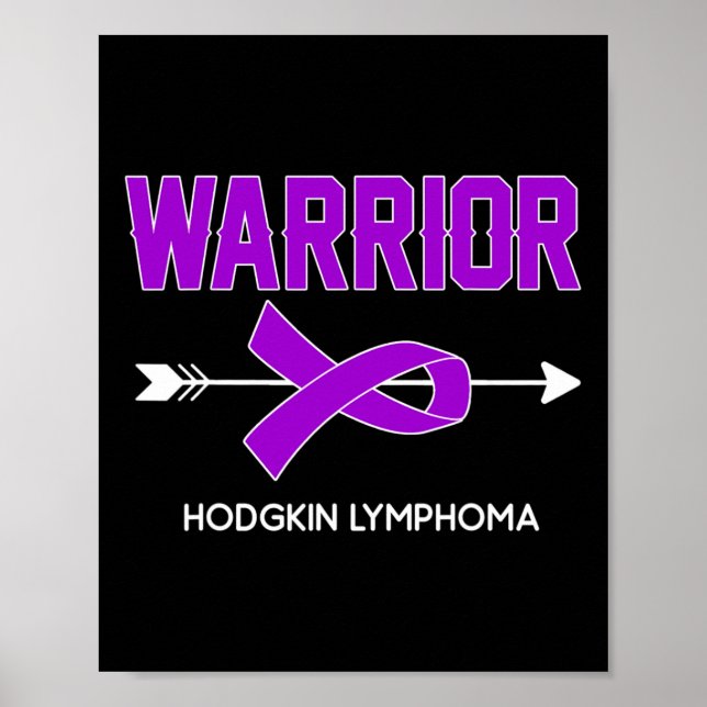 Blood Cancer Awareness Outfit Hodgkin Lymphoma Kri Poster (Framsidan)