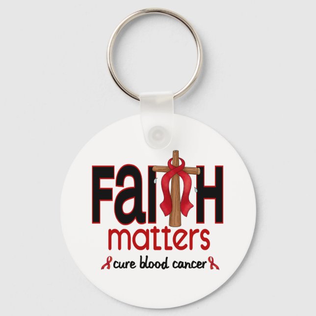 Blood Cancer Faith Matters Kor 1 Nyckelring (Framsida)