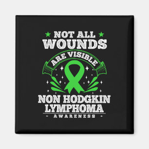 Blood Cancer Gift non Hodgkin Lymphoma Awareness R Magnet
