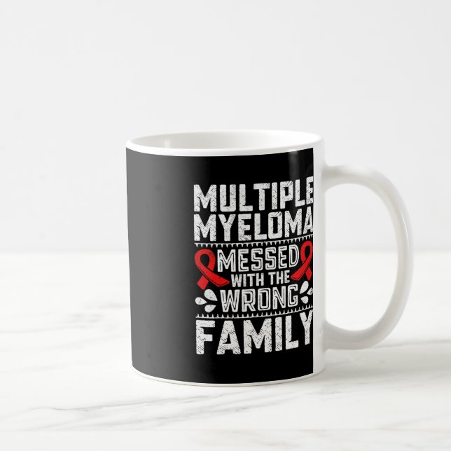 Blood Cancer Survivor Plasma Cell Myeloma Awarenes Kaffemugg (Höger)
