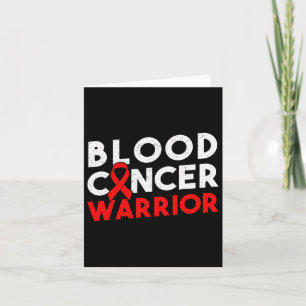 Blood Cancer Warrior Kort