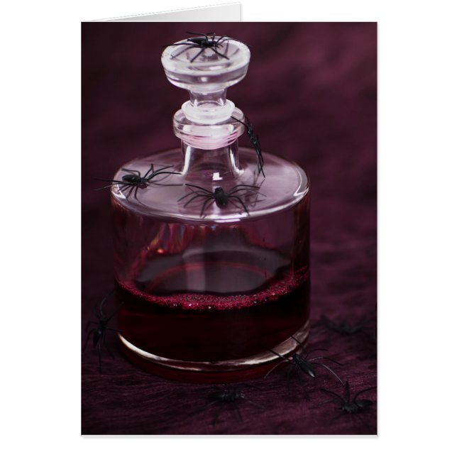 Blood Decanter Hälsningskort (Framsidan)