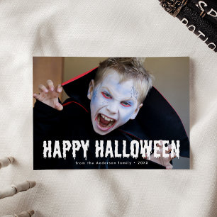 Blood Drives Happy halloween Photo Julkort