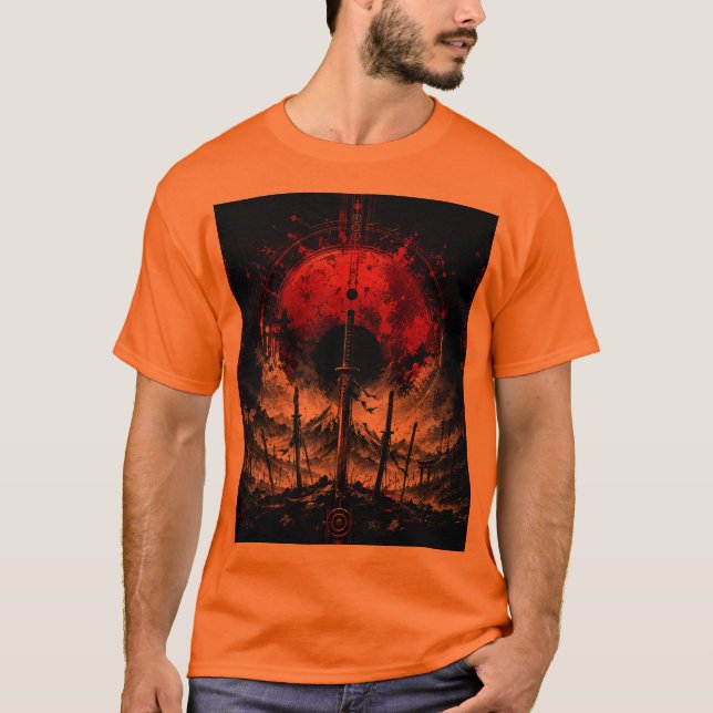 Blood Eclipse: The Fallen Blades T-Shirt (Framsida)