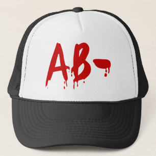 Blood Group AB - Negativ #Horror Hospital Keps