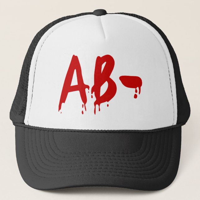 Blood Group AB - Negativ #Horror Hospital Keps (Framsida)
