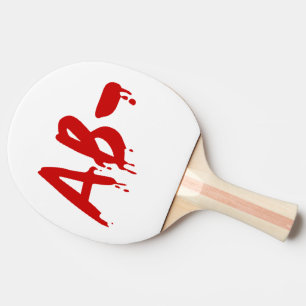 Blood Group AB - Negativ #Horror Hospital Pingisracket