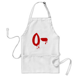 Blood Group O- Negativ #Horror Hospital Förkläde