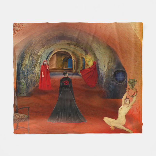  Blood is Life Fleecefilt (Framsidan (Horisontell))