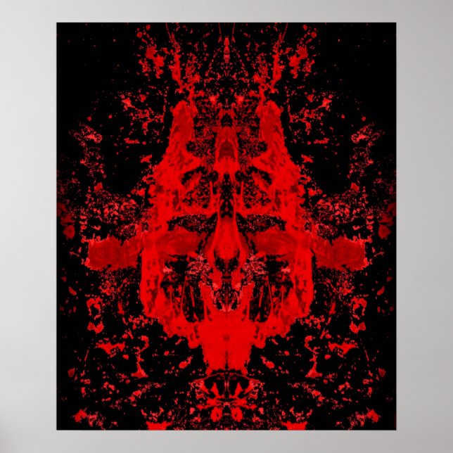 Blood Kung Mask of Horror Poster (Framsidan)