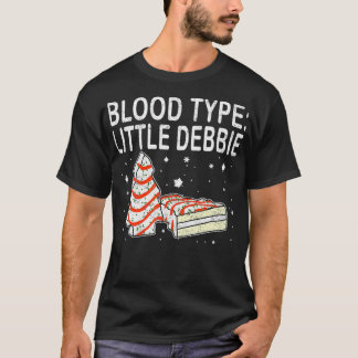 Blood Little Debbie jul Cake Funny Gift T Shirt