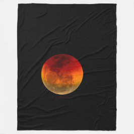 BLOOD MÅNE FLEECEFILT