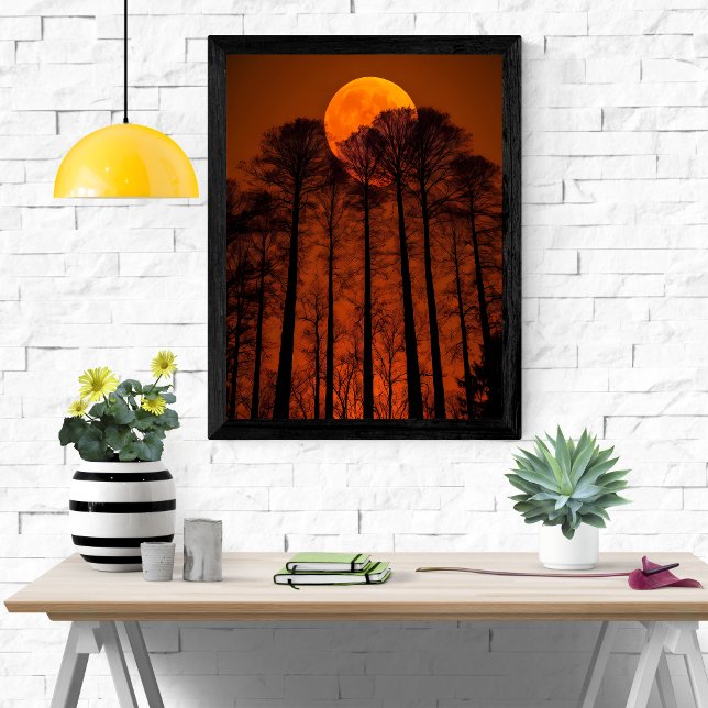 Blood Måne Forest Poster (Skapare uppladdad)