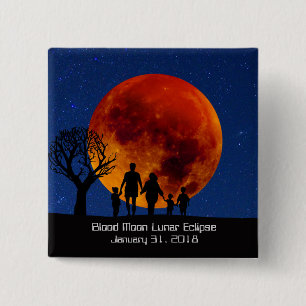 Blood Måne Lunar Eclipse 2018 Knapp