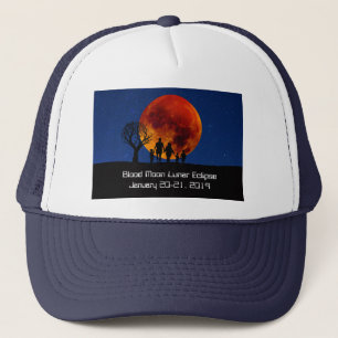 Blood Måne Lunar Eclipse 2019 Keps