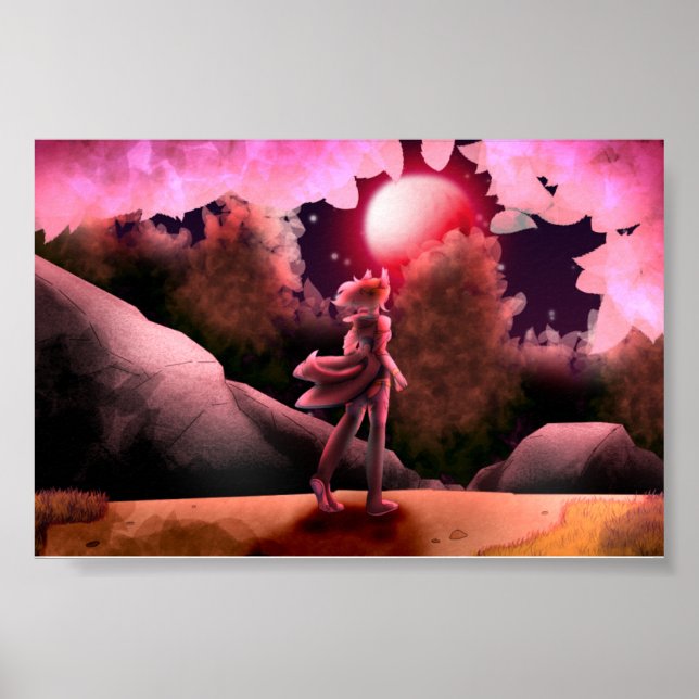 Blood Måne Poster (Framsidan)