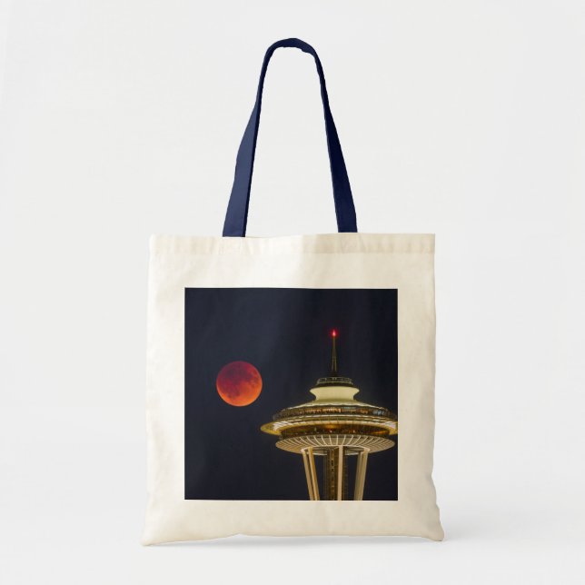 Blood Måne | Seattle Space Nål Tygkasse (Framsidan)