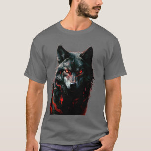 Blood Måne t-shirt fullt lone