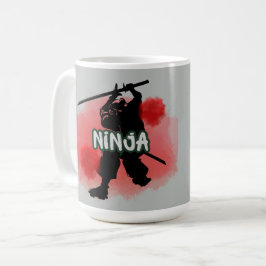 Blood Moon Ninja Kaffemugg