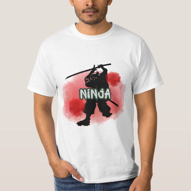 Blood Moon Ninja T Shirt (Framsida)