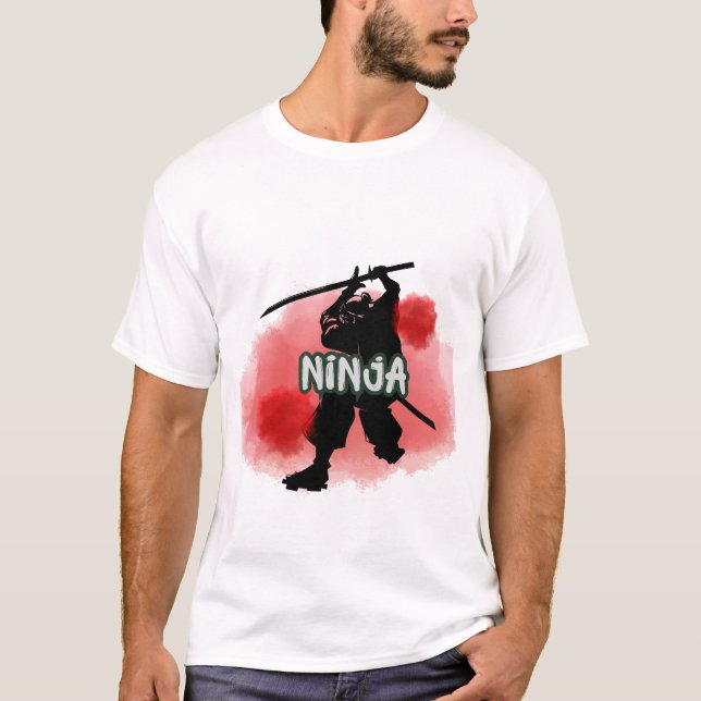 Blood Moon Ninja T Shirt (Framsida)