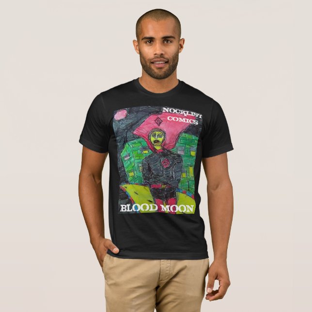 BLOOD MOON NOCKLIST SERIER T SHIRT (Hel framsida)