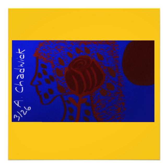 Blood Moon Princess Fototryck (Framsidan)