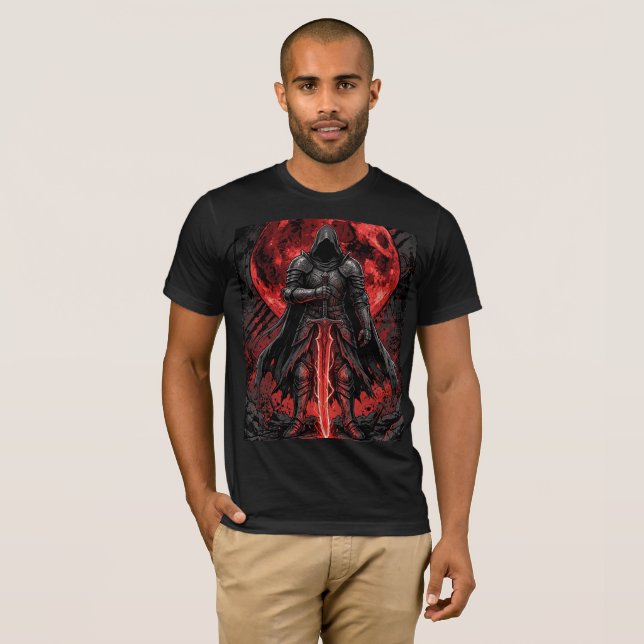 Blood Moon Shadow Warrior T-Shirt (Hel framsida)