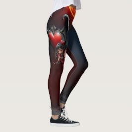 Blood Moon Valentine Älva Leggings