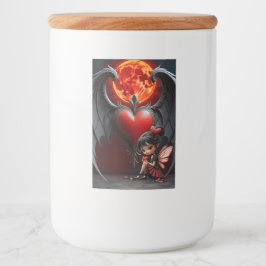 Blood Moon Valentine Älva Mat Etikett