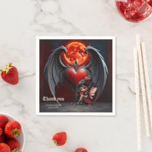 Blood Moon Valentine Älva Pappersservett