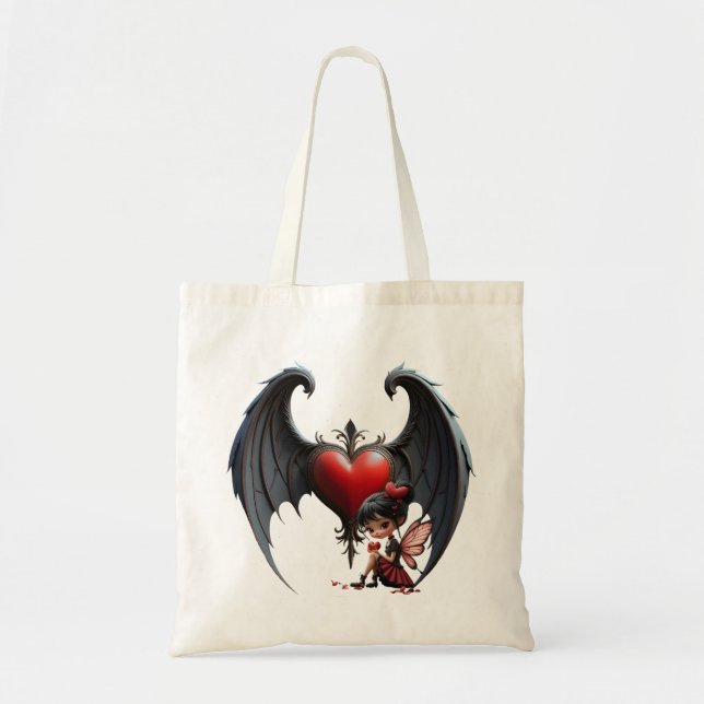 Blood Moon Valentine-älva Tygkasse (Framsidan)