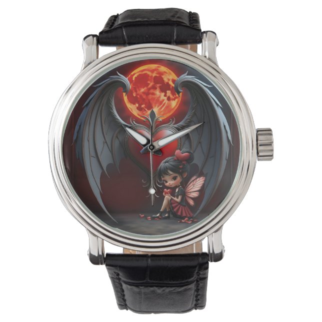 Blood Moon Valentine Fairy Armbandsur (Framsida)