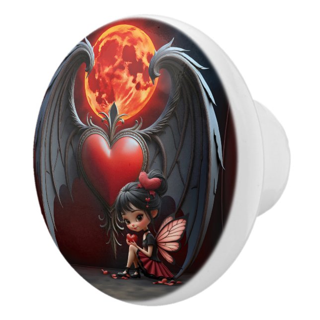 Blood Moon Valentine Fairy Knopp (Höger)