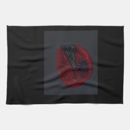 Blood Moonlit Night Kitchen Towel Kökshandduk