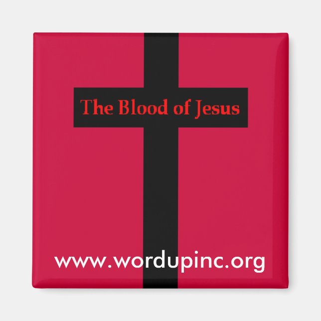 Blood of Jesus Magnet (Framsidan)