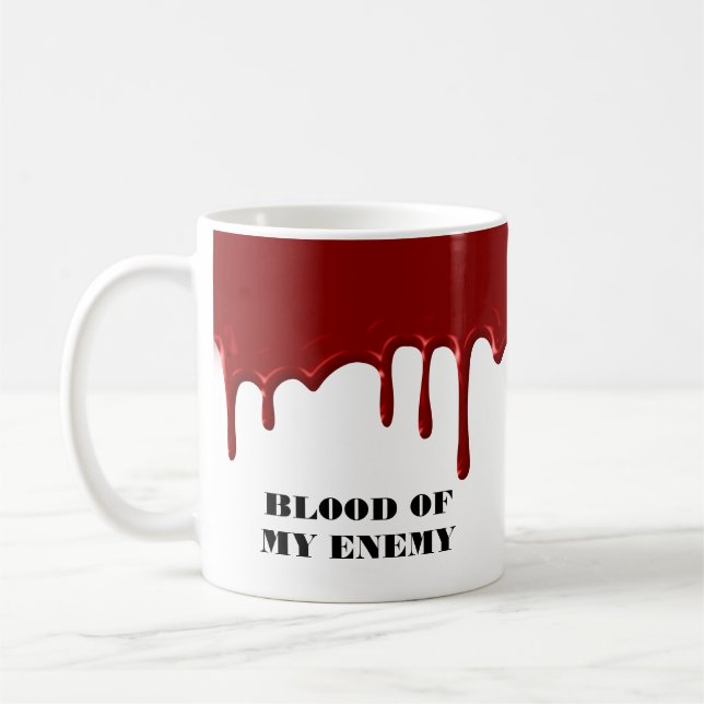 Blood of my Enemy Halloween  Kaffemugg (Vänster)
