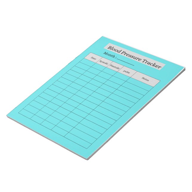 BLOOD PRESSURE TRACKER ANTECKNINGSBLOCK (Vinklad)