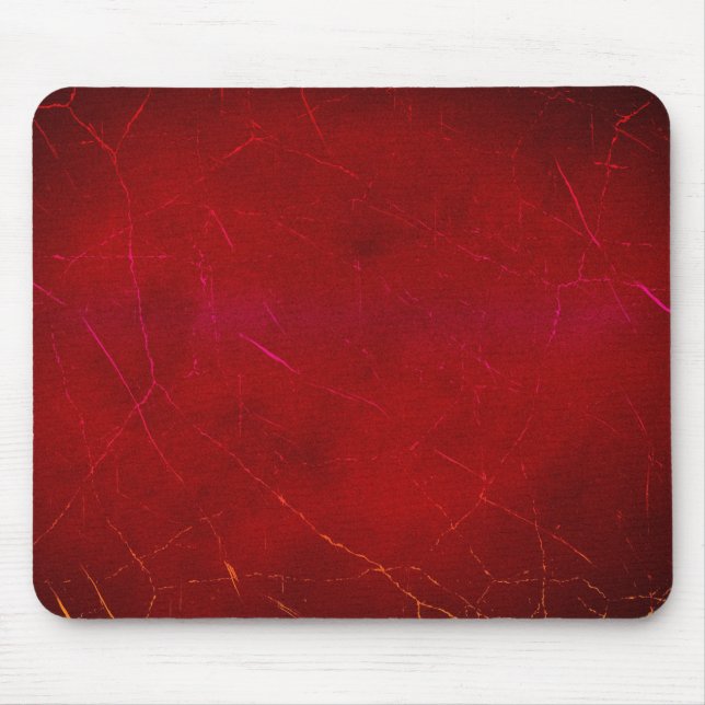 Blood Red Abstrakt Struktur med fläckar Musmatta (Framsidan)